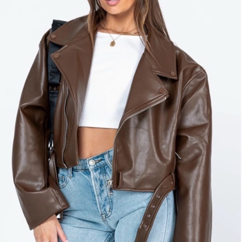 Lioness Chocolate Brown Jacket